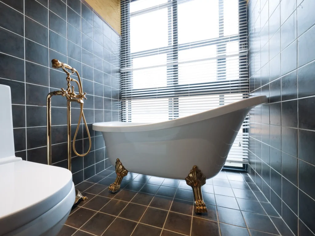installation of bathtubs